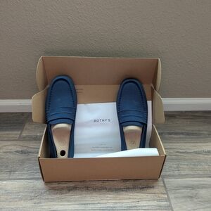 Rothy's Men's Blue Loafers